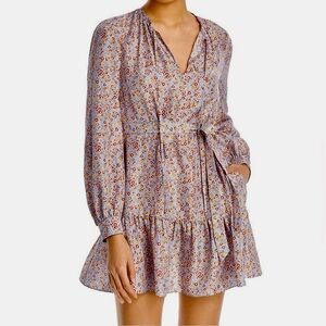 Rebecca Taylor Violet Fleur Belted Mini
Dress Revolve